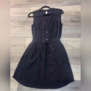 Gap Black Sleeveless Dress Size Small Tall